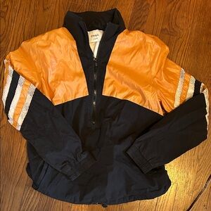 Just - half zip windbreaker, women’s large